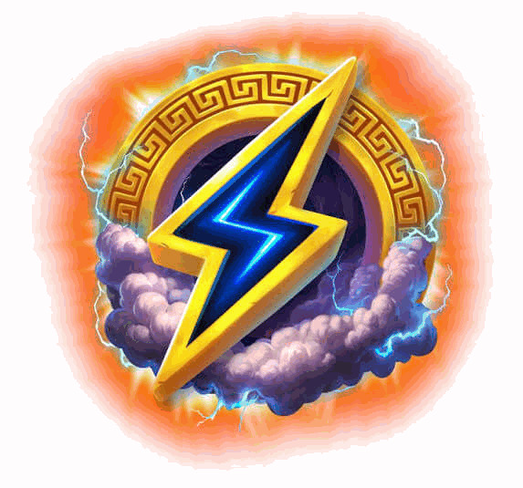 Gates of Olympus Super Scatter Logo mit goldener Schrift